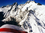 Mountain flying in New Zealand