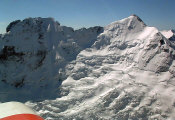 Mountain flying in New Zealand