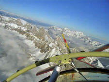 Mountain flying - Swiss Alps