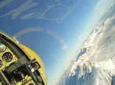 Mountain flying - Swiss Alps