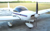 ZODIAC XL S-LSA with new wheel fairings.