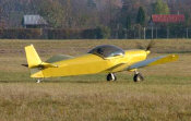 Taildragger ZODIAC on grass.