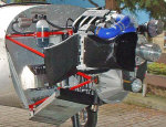 Mercedes Benz Smart car turbo diesel custom aircraft engine installation