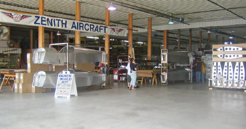 In the Zenith Aircraft Factory (Mexico, Missouri, USA)